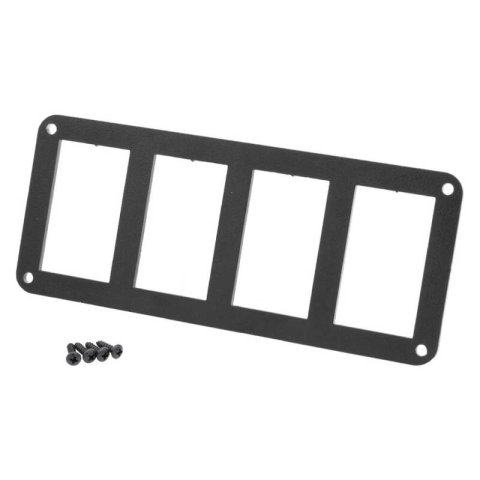 Rugged Radios Rocker Switch Panel Bezel for OBS Ford Bronco F150 and F250 Dash