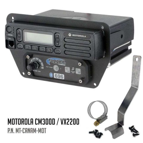 Rugged Radios Can-Am Commander Intercom and Radio Mount Kenwood TK7360