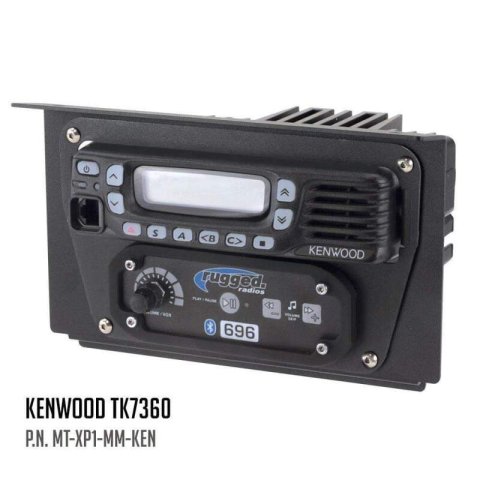 Rugged Radios Polaris XP1 Mount Kit - M1 / G1 / RM60 / GMR45 Radio - Kenwood TK7360