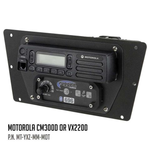 Rugged Radios Yamaha YXZ Multi-Mount Icom F5021