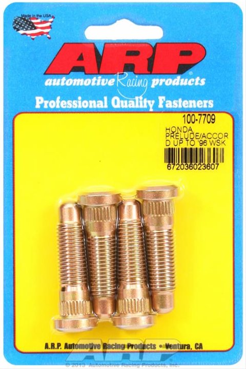 ARP 80-00 Honda M12x1.85inch Wheel Stud Kit (4 Studs/1 Wheel)