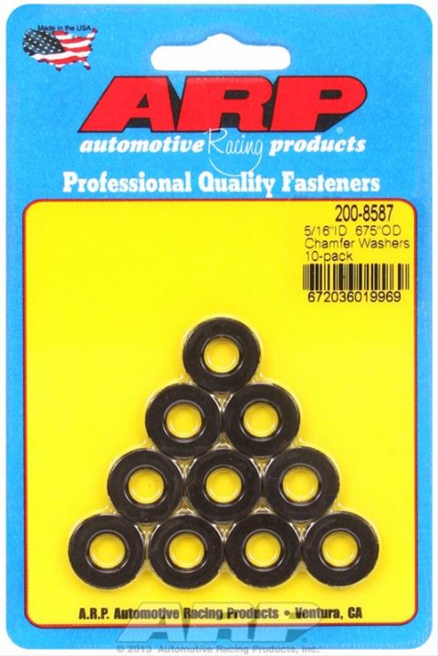 ARP 5/16 ID 0.675 OD Chamfer Washers (10 pack)