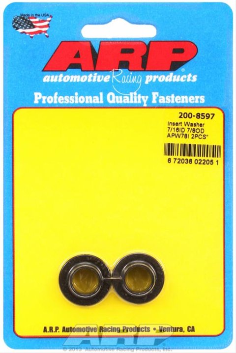 ARP 7/16in 0D x .875in ID Insert Washers (2 pack)