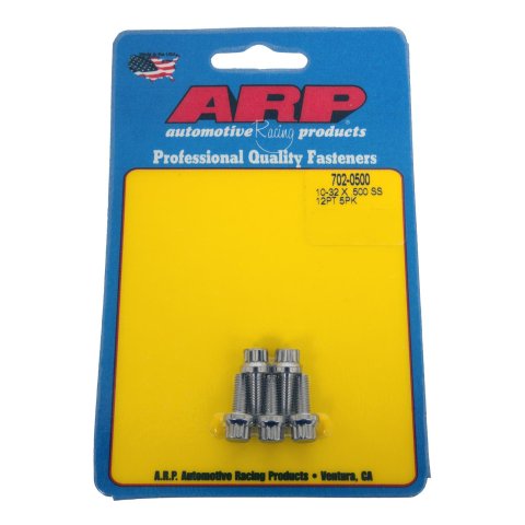 ARP 10-32 x .500 12pt SS bolts
