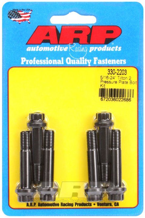 ARP Tilton 2 Plate Pressure Plate Bolt Kit
