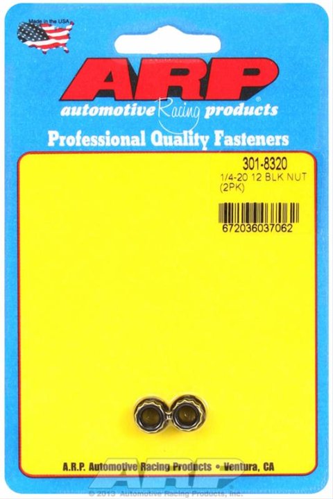 ARP 1/4-20 12pt nut kit