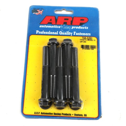 ARP 7/16-20 X 3.250 1/2 12pt black oxide bolts