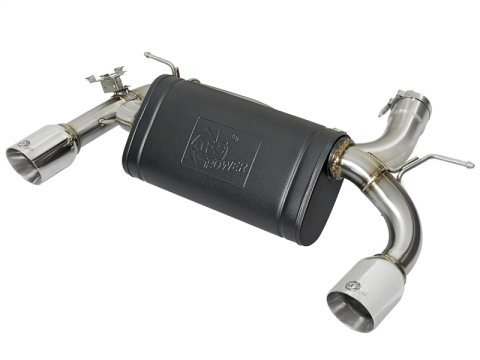 aFe MACH Force XP 16-17 BMW 340i/iX 440i/iX L6-3.0L (t) SS Axle-Back Exhaust w/Polished Tips