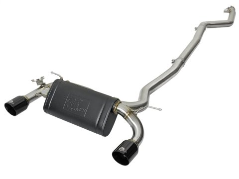 aFe MACH Force XP Exhausts Cat-Back SS 16-17 BMW 340i/iX 440i/iX (F3X) L6-3.0L (B58) w/Black Tips