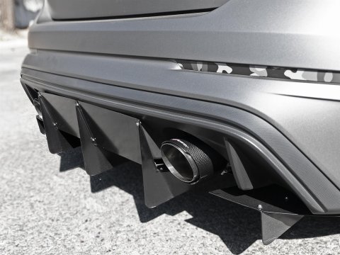 aFe Takeda 3in 304 SS Cat-Back Exhaust System w/ Carbon Fiber Tips 16-18 Ford Focus RS I4-2.3L (t)