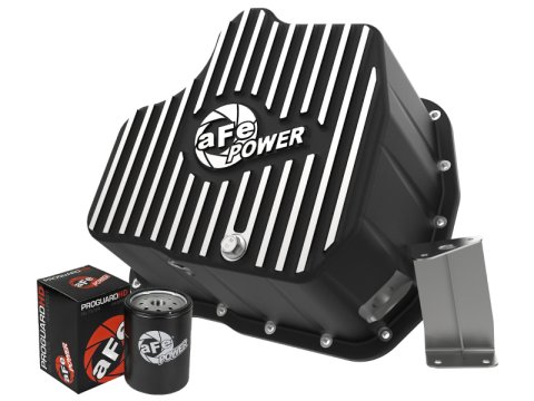 aFe Pro Series Deep Engine Oil Pan 01-10 GM Duramax V8-6.6L (td)