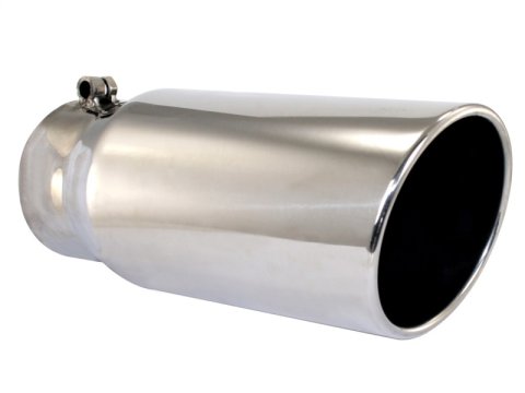 aFe MACH Force XP Exhausts Tips SS-304 EXH Tip 4x5x12L Direct Bolt-On (pol)