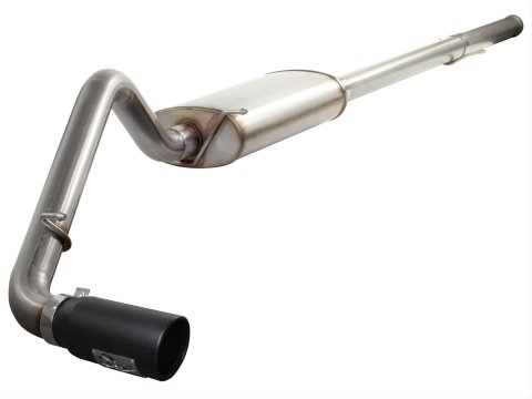 aFe MACH Force XP Exhausts Cat-Back SS-409 EXH CB GM Trucks 1500 09-12 V8 (blk tip)
