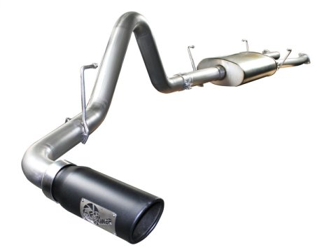 aFe MACH Force XP Exhausts Cat-Back SS-409 EXH CB Toyota Tundra 07-09 V8-4.7L (blk tip)
