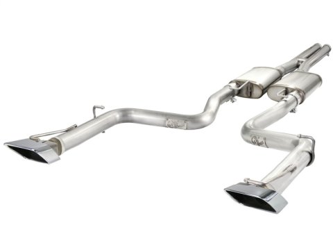 aFe MACH Force XP Exhausts Cat-Back SS-409 EXH CB Dodge Challenger SRT-8 08-12 V8-6.1/6.4L