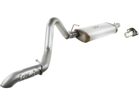 aFe MACH Force XP Exhausts Cat-Back SS-409 EXH Jeep Wrangler TJ 97-06 I6-4.0L HT - 2.5 In.