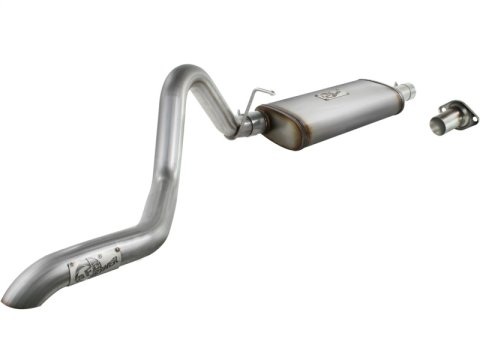 aFe MACH Force XP Exhausts Cat-Back SS-409 EXH CB Jeep Cherokee XJ 91-01 I6-4.0L HT - 2.5 In.