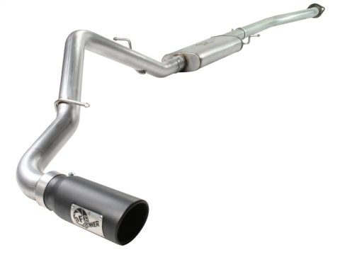 aFe MACH Force Exhausts Cat-Back Black Tips 99-03 GM Gas Trucks 1500 V6-4.3L/V8-4.8/5.3L