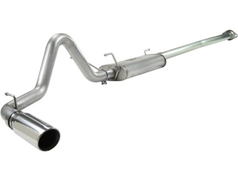 aFe MACH Force XP 2.5in 409SS Cat Back Exhaust w/ 304SS Polished Tip 05-13 Toyota Tacoma V6 4.0L