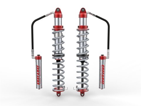 aFe 14-19 Polaris RZR 925/1000cc Sway-A-Way 3.0 Rear Coilover Kit w/ Remote Reservoirs and Comp Adj