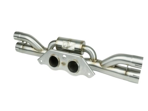 aFe Power MACH Force XP 304 Stainless Secondary Muffler Delete Pipe 14-19 Porsche 911 GT3 3.8L/4.0L
