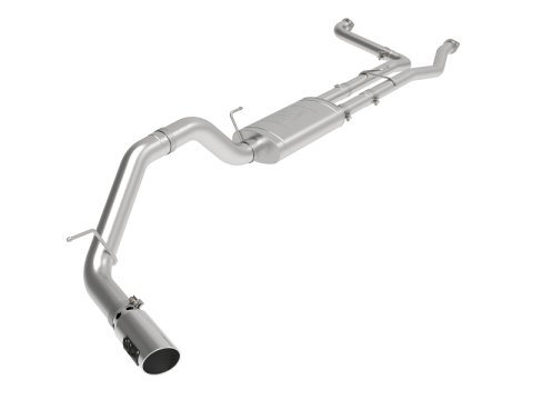 aFe MACH Force XP Exhausts Cat-Back SS-409 Nissan Titan XD 16-19 V8-5.6L - Polished Tip