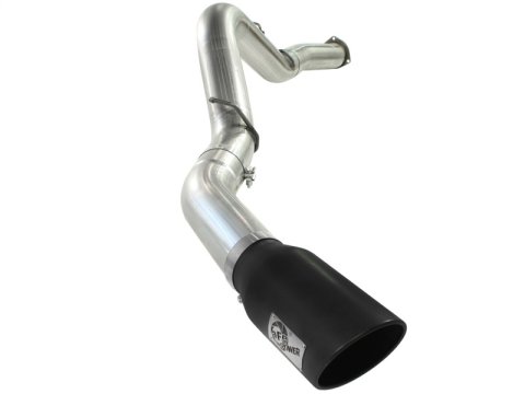 aFe MACH Force XP Exhaust 5in DPF-Black, GM Diesel Trucks 07.5-10 V8-6.6L 9(td) LMM