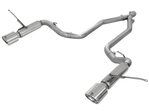 aFe MACH Force XP 14+ Jeep Grand Cherokee V6 3.0L (td) 2.5in DPF-Back 409SS Exhaust w/Resonators