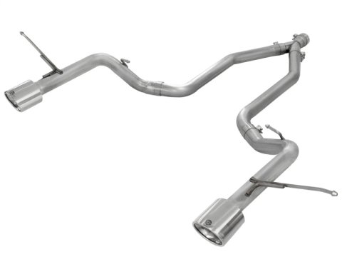 aFe MACH Force XP 14+ Jeep Grand Cherokee V6 3.0L (td) 2.5in DPF-Back 409SS Exhaust w/o Resonators