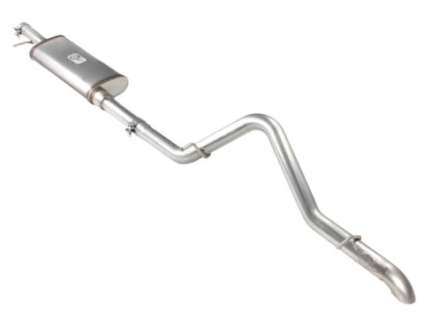 aFe MACH Force XP Exhaust Cat-Back 3in SS-409 Hi-Tuck inRBin 12-14 Jeep Wrangler Unlimited V6 4Dr