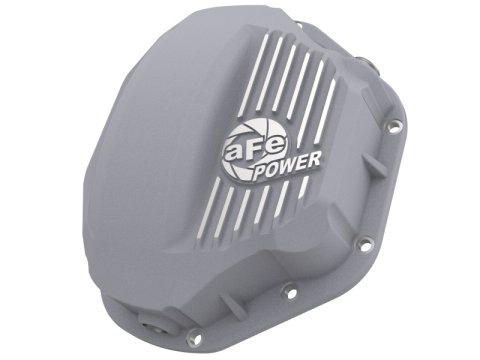 aFe Rear Differential Cover (Raw; Street Series); Dodge Diesel Trucks 94-02 L6-5.9L (td)