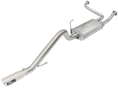 aFe MACH Force XP Exhaust Cat-Back 2.5/3in SS-409 w/ Polished Tip 05-15 Nissan Xterra V6 4.0L
