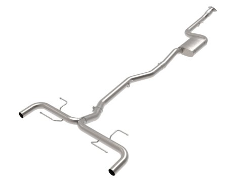 aFe 17-21 Alfa Romeo Giulia L4-2.0L (t) Mach Force-Xp 2in to 2-1/2in 304SS Cat-Back Exhaust
