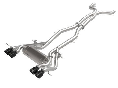aFe MACH Force XP Exhausts Cat-Back SS 21 BMW M2 Competition L6-3.0L w/Black Tips