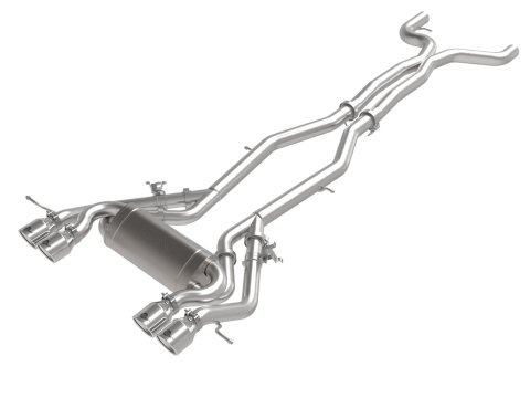 aFe MACH Force XP Exhausts Cat-Back SS 21 BMW M2 Competition L6-3.0L w/Polished Tips