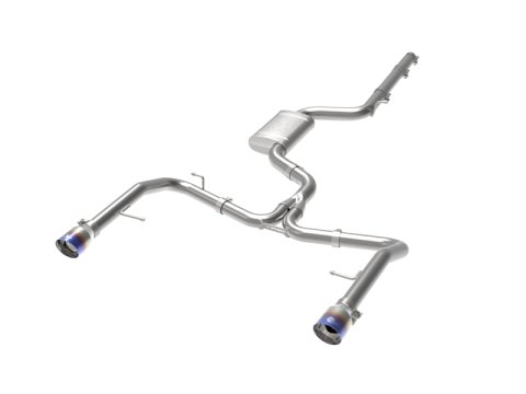 aFe 19-21 VW Jetta GLI (MKVII) L4-2.0L (t) MACH Force-Xp 304 SS Cat-Back Exhaust System Blue Tips