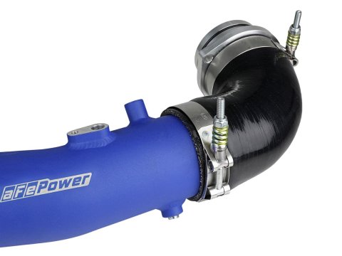 aFe 20-21 BMW Z4 M40i (G29) L6-3.0L (t) B58 BladeRunner 2-1/2in to 3in Hot-Side Charge Pipe - Blue