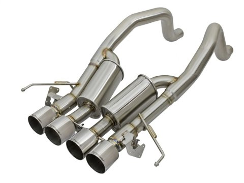 aFe MACH Force XP 3in-2 1/2in Axle Back 304SS Exhaust w/ Polished Tips 15-17 Chevy Corvette Z06