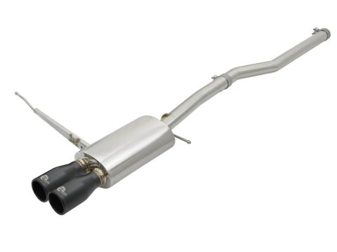 aFe MACH Force XP Exhausts Cat-Back SS-304 14-17 Mini Cooper S Hardtop 2-Door w/ Black Tips