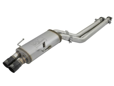 aFe MACH Force XP Exhausts 2.5in SS Cat-Back w/ Black Tips 96-99 BMW M3 L6 3.2L