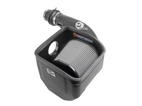 aFe 19-23 Nissan Patrol 4.8L L6 Track Series Carbon Fiber Intake System w/Pro DRY S Filter