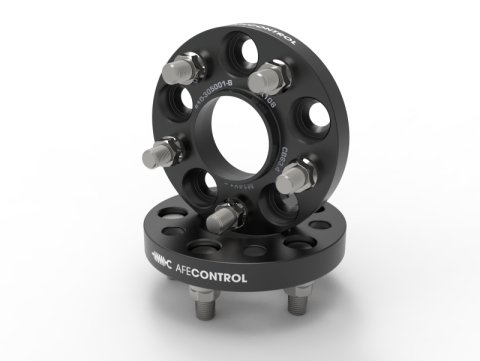 aFe Control Forged Aluminum Wheel Spacers 5x108 CB 63.4 20 MM- 20-24 Ford Edge ST