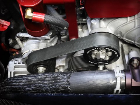 aFe POWER Supercharger Power Pulley 3.35 IN Fits aFe Pulley Kits for Hellcat Supercharger