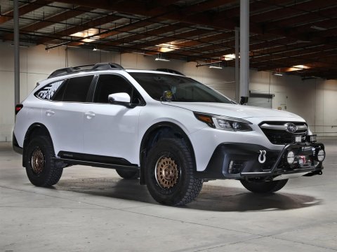 AFE Power - Bumpers for 2020-2022 OUTBACK 79-27016 aFe POWER Terra Guard Bumper w/ Winch Mount Subaru Outback 20-22 H4-2.4L (t)/2.5L