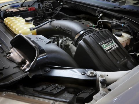 aFe 15-20 Ford F-150 Quantum Cold Air Intake System w/ Pro Dry S Filter