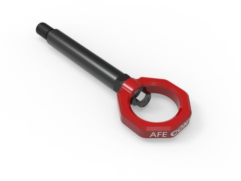 aFe 23-25 BMW M2 (G87) CONTROL Front / Rear Tow Hook - Red