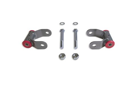 MaxTrac 15-18 Ford F-150 2WD/4WD 1in Rear Lift Shackles