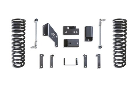 MaxTrac 07-18 Jeep Wrangler JK 2WD/4WD 4.5in Lift Kit - Rear Component Box