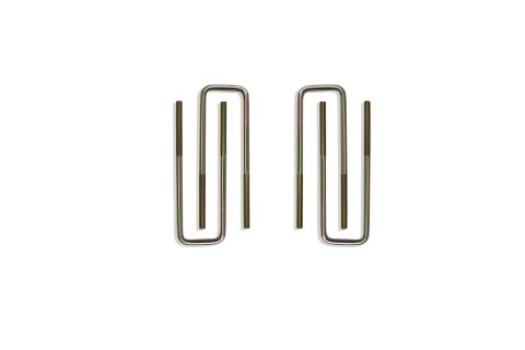 MaxTrac 09-18 Ford F-150 2WD Rear U-Bolts for 3in/4in Lift Blocks - Square - Set of 4