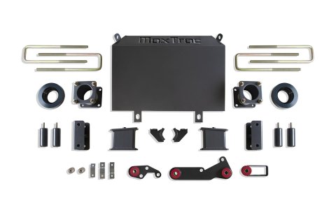 MaxTrac 07-18 Toyota Tundra 4WD Front & Rear Lift Kit - Component Box 3